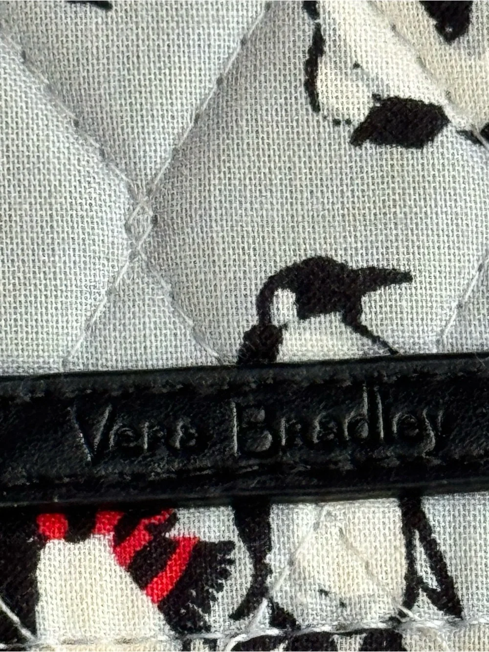 Vera Bradley Wallet Playful Penguins Crossbody Accordion Winter Wristlet